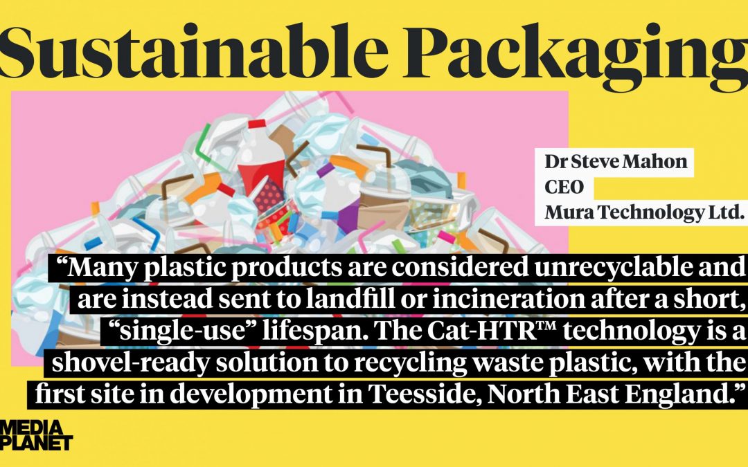 ARMSTRONG’S JOINT VENTURE, MURA TECHNOLOGY LIMITED, IS FEATURED IN THE GUARDIAN’S SUSTAINABLE PACKAGING 2020