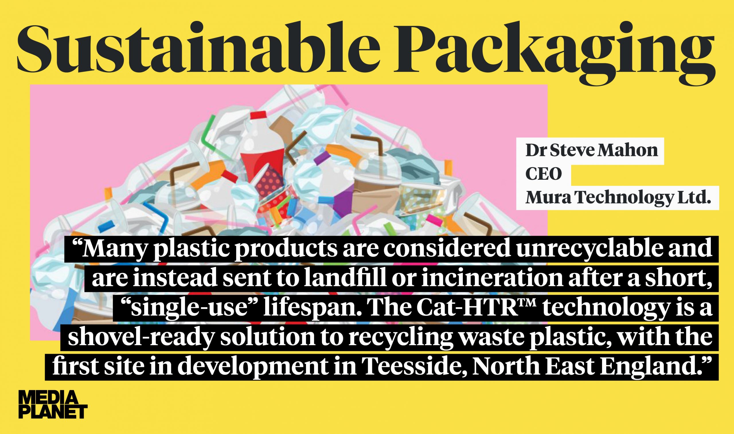 ARMSTRONG’S JOINT VENTURE, MURA TECHNOLOGY LIMITED, IS FEATURED IN THE GUARDIAN’S SUSTAINABLE PACKAGING 2020