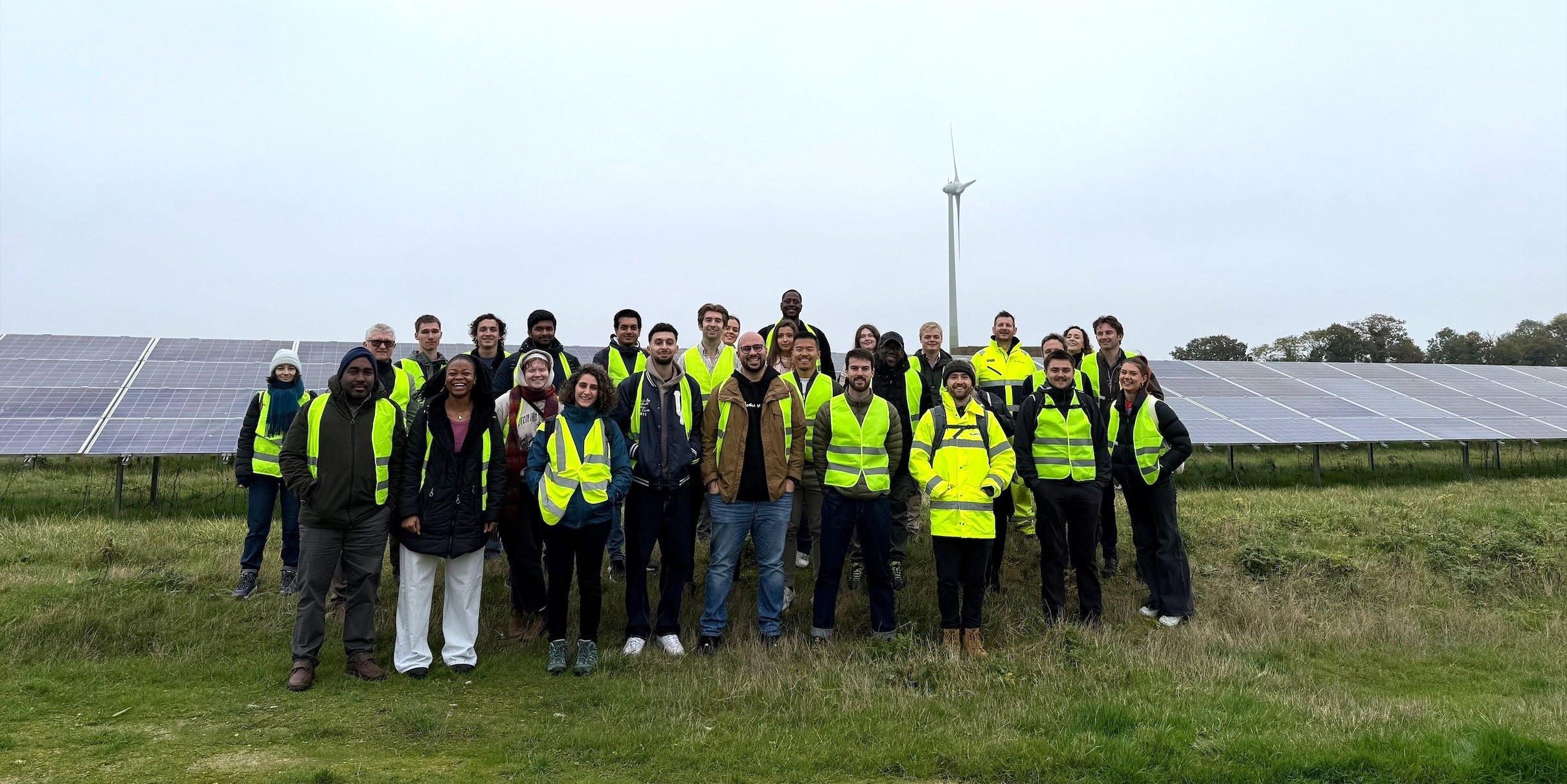 LONDON CITY UNIVERSITY STUDENT’S INSPIRING VISIT TO LANGFORD SOLAR FARM